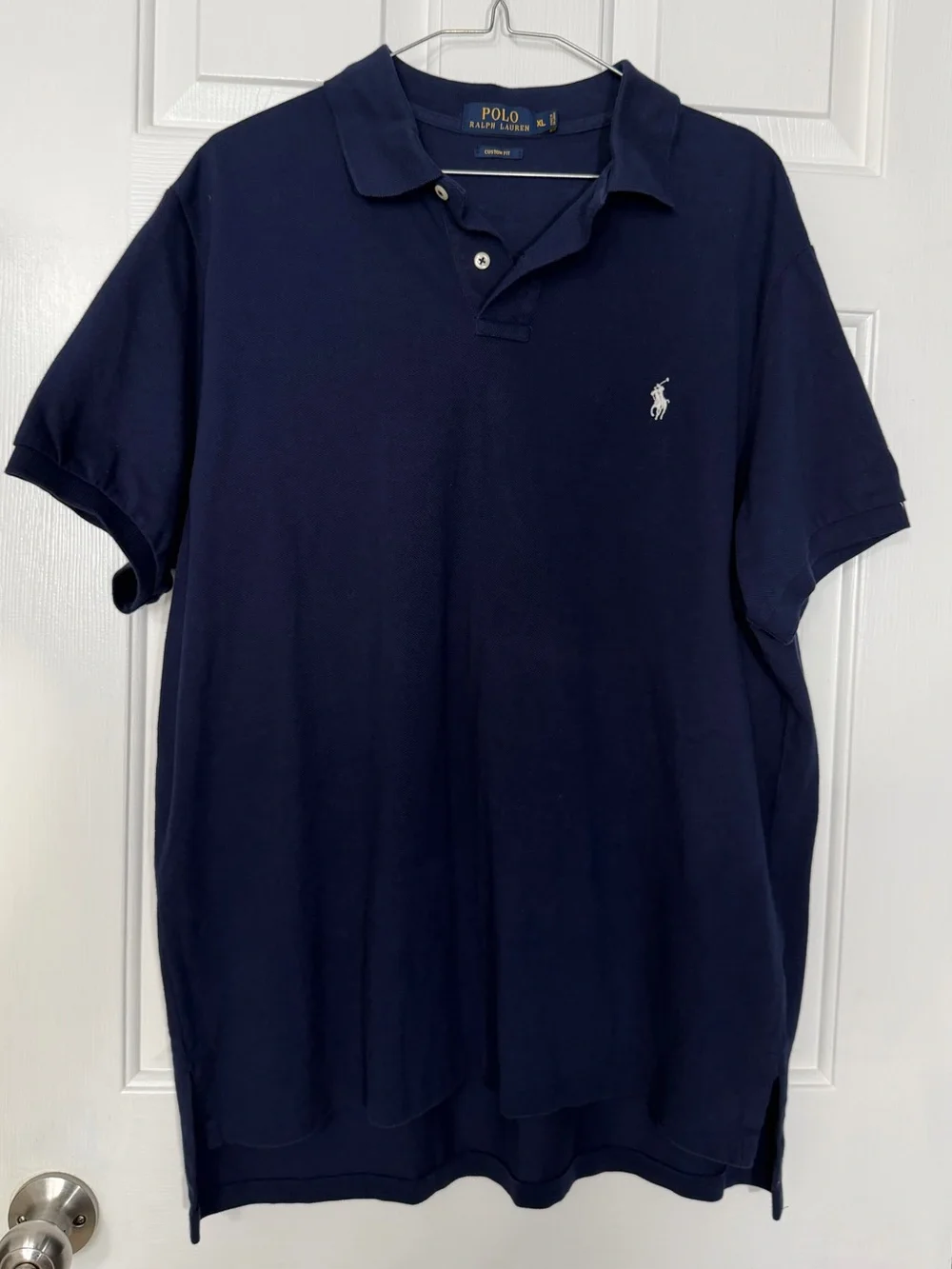 Polo by Ralph Lauren Navy Polo with White Pony Logo